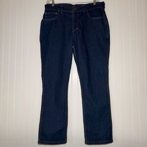 Origin Factory Jeans Men's 38 x 32 Blue Straight Leg Denim Outdoors